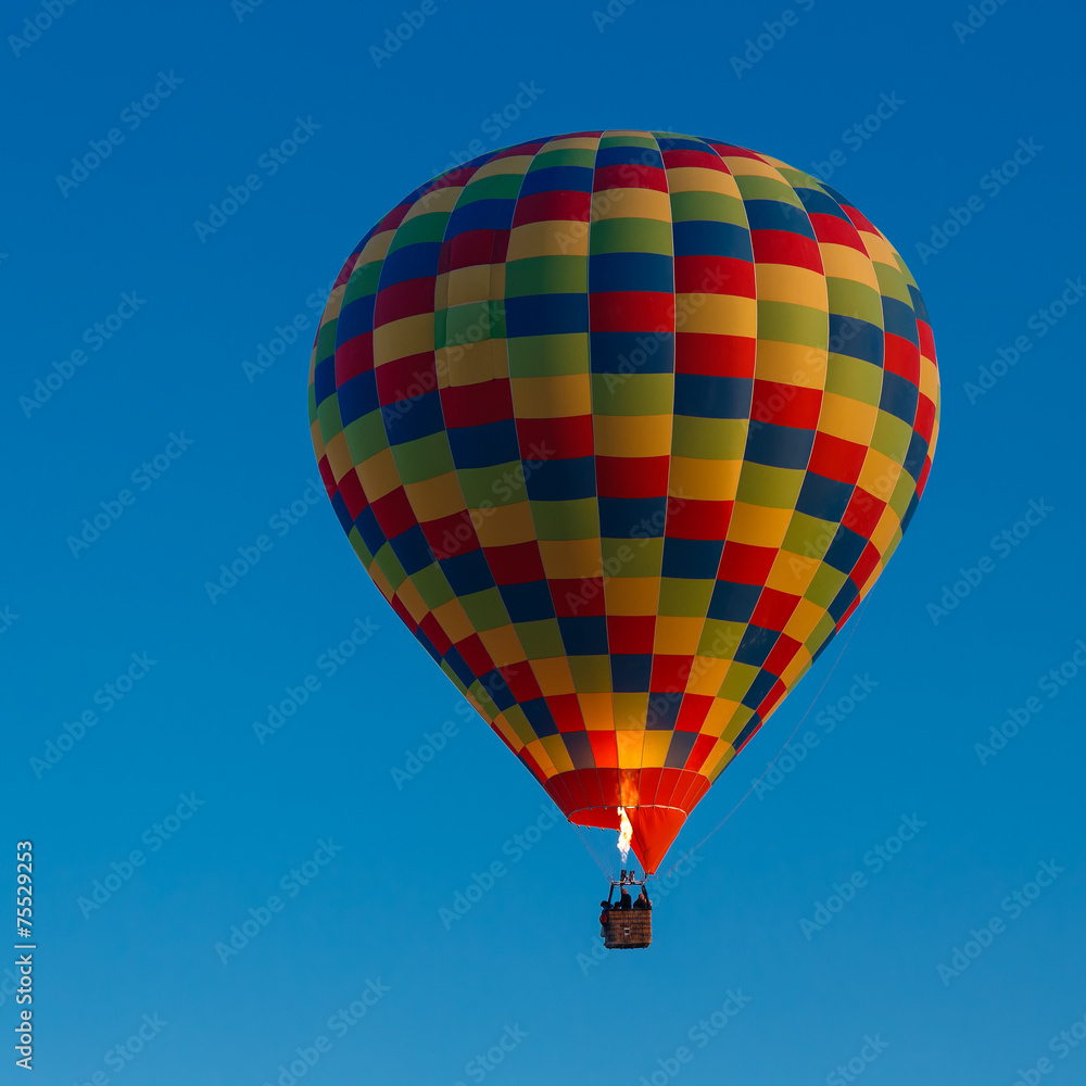Fototapeta premium Balloon flying up
