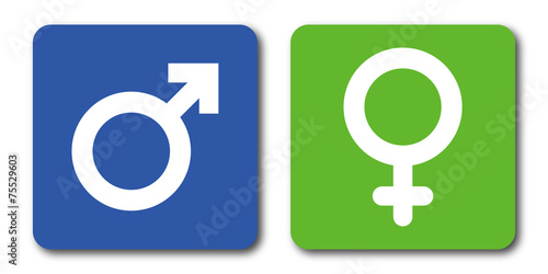 Logo masculin, féminin.