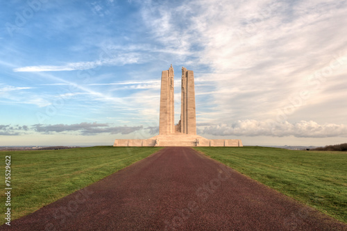 The Canadian National Vimy Ridge Memorial in France photo