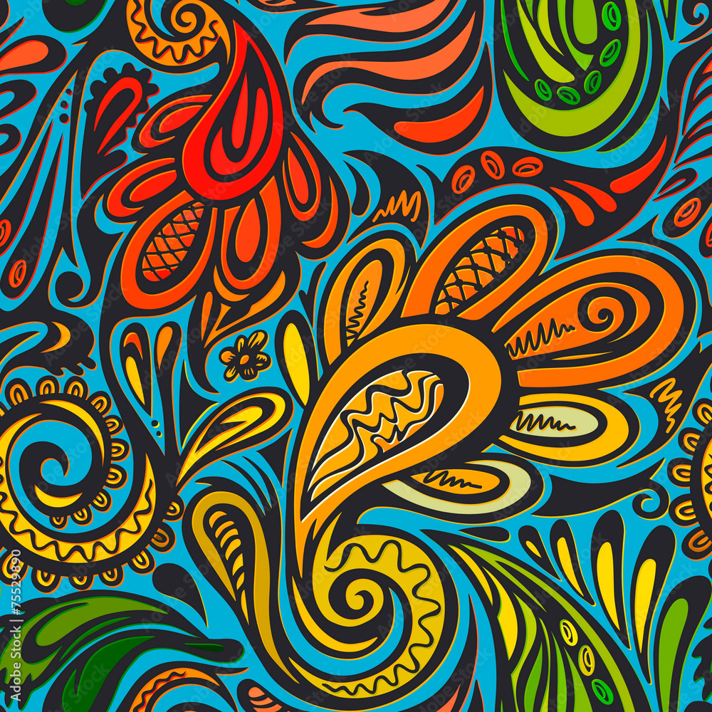Paisley seamless pattern Paisley seamless pattern