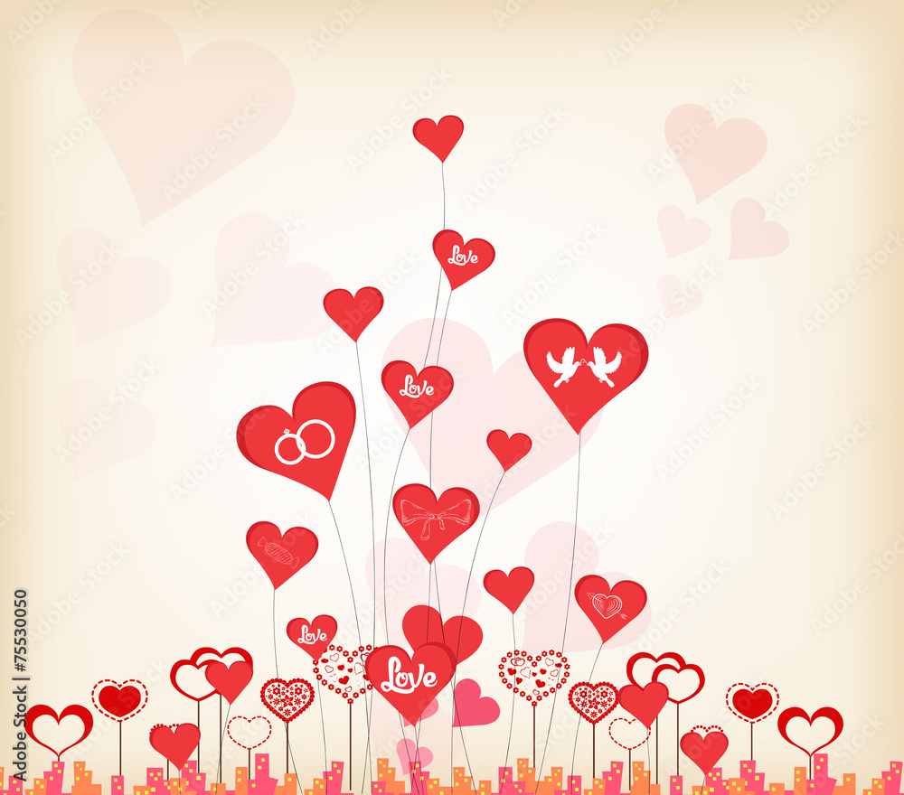 romantic valentines day background