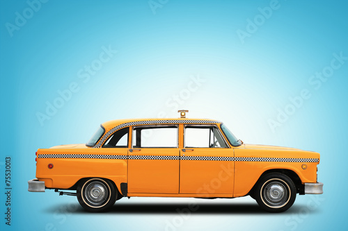 Fotografi Retro car taxi