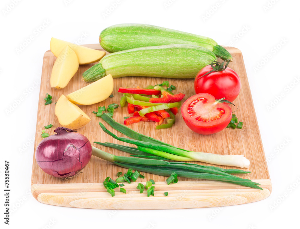 Various ripe vegetables