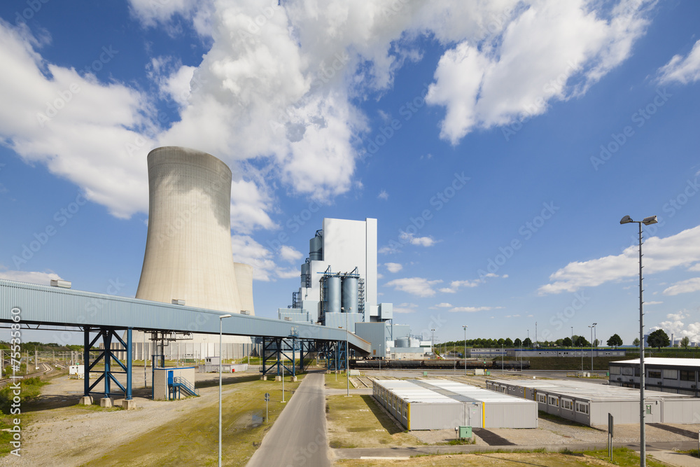 Obraz premium Coal-fired Power Station