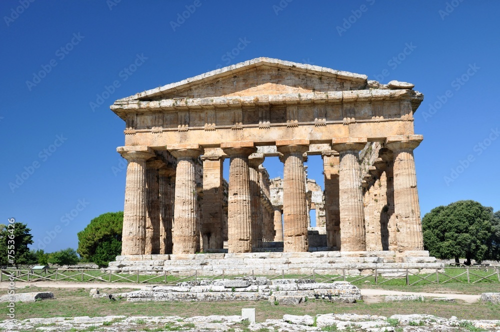 Temple of Poseidon in Paestum