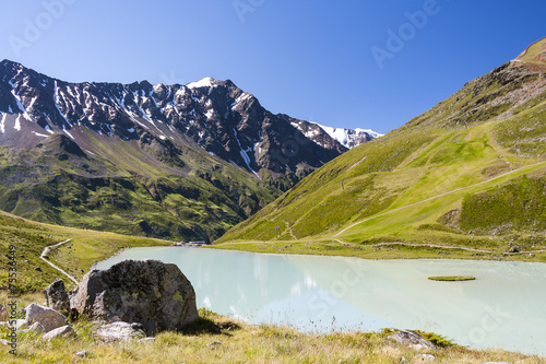 Rifflsee in Austria photo