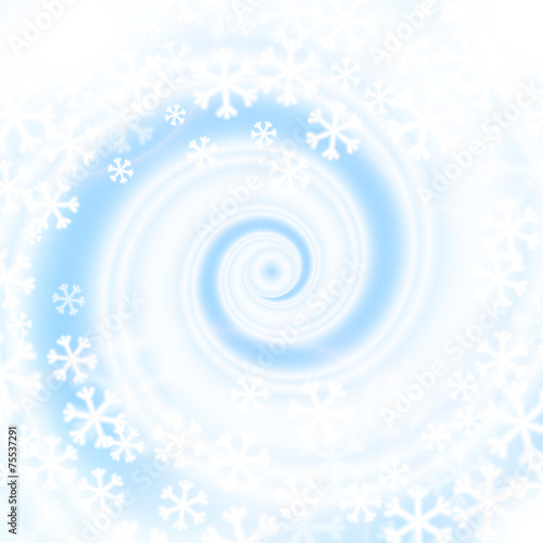 Snow blizzard swirl. Winter background.