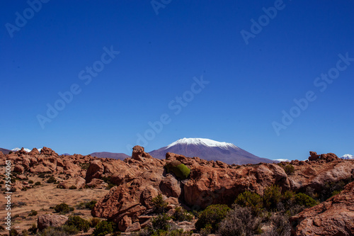 Mountains of Bolivia  altiplano