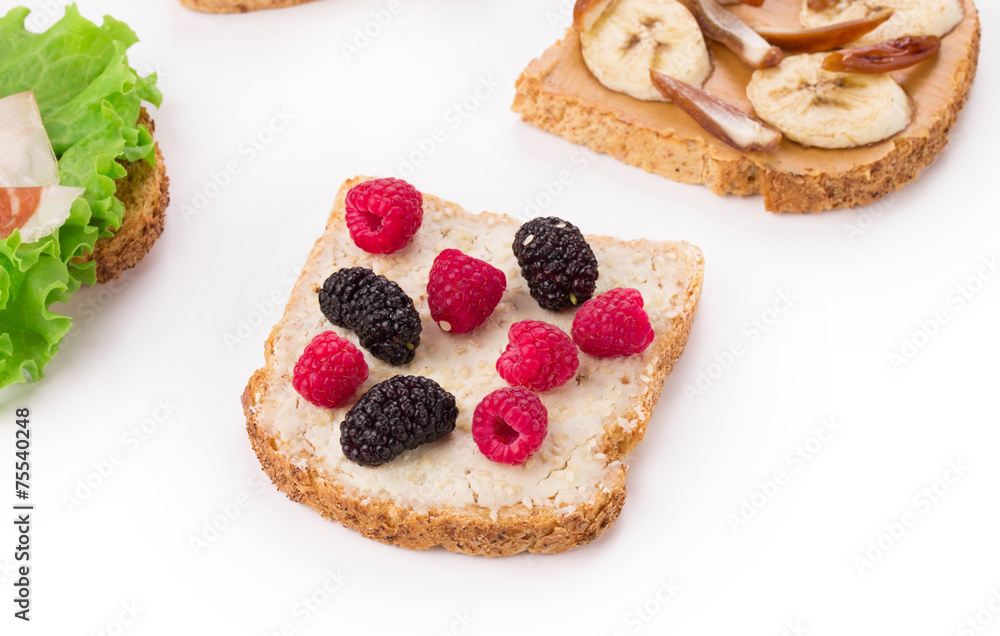 healthy fruit sandwich healthy fruit sandwich