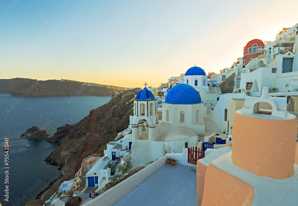 Naklejka premium Greece Santorini