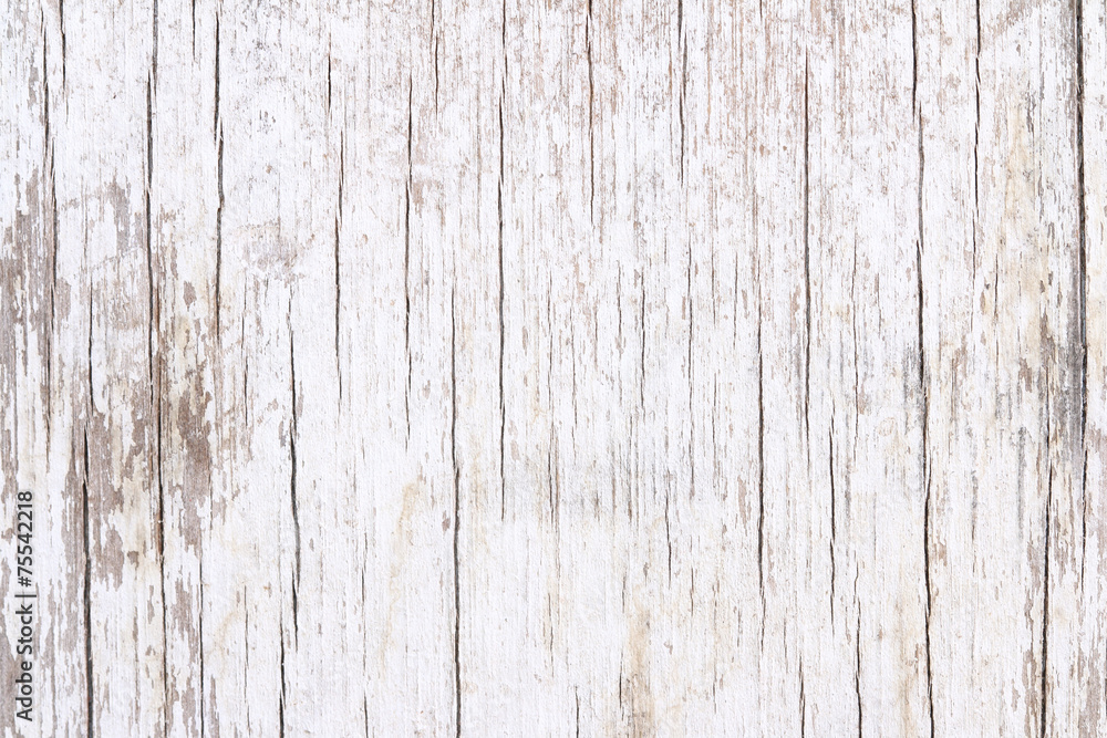 Obraz premium Grunge biały drewno.