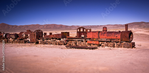 train to Uyuni photo