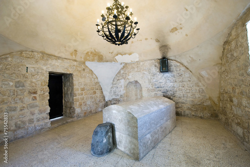 Quadro em tela Joseph's tomb in Nablus