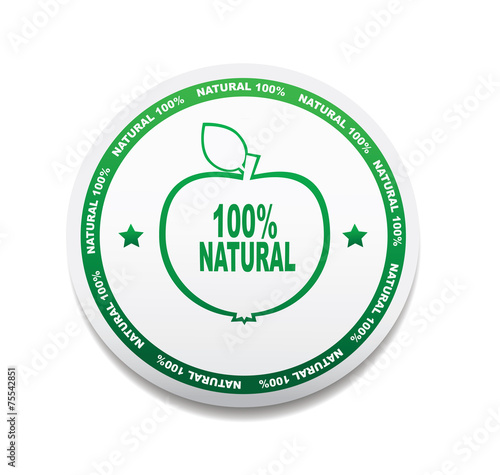 Label for natural product
