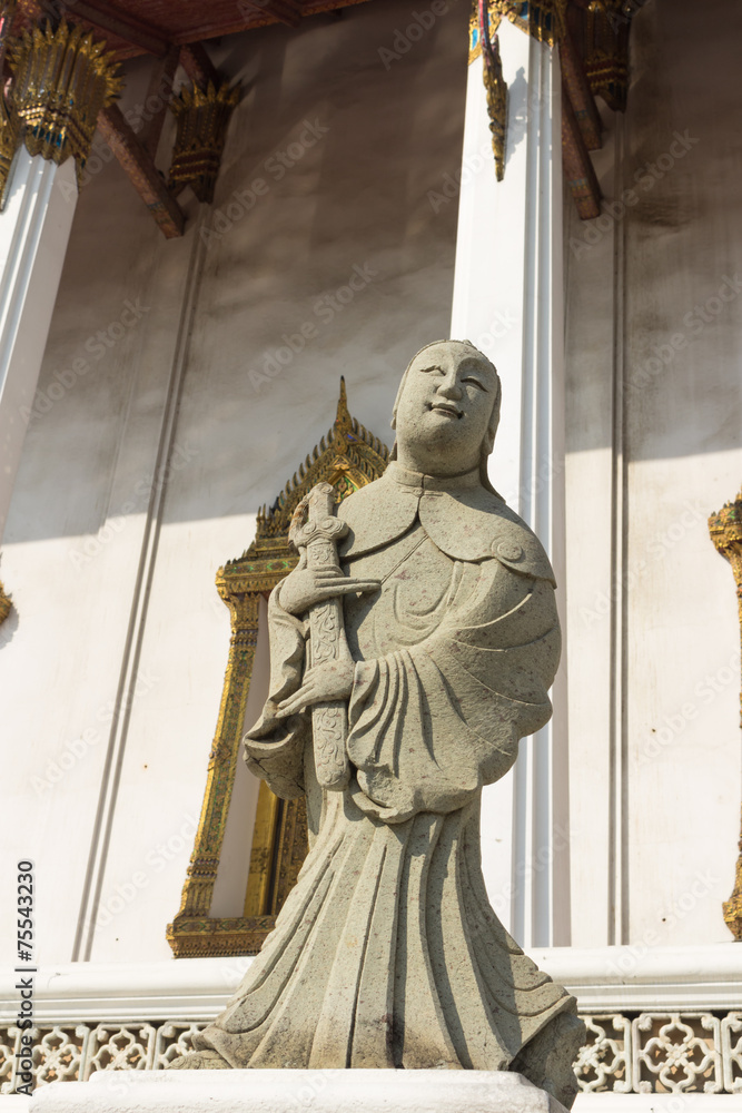 Obraz premium stone carving for one of chinese Eight Immortals