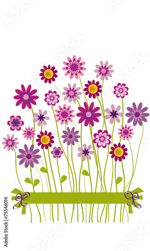 Fototapeta Naklejka Na Ścianę i Meble -  Ramo de flores de colores.