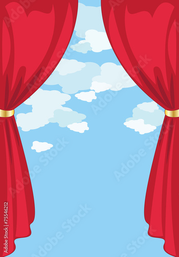 Sipario Rosso-Red Curtain