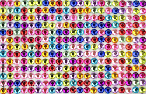 Fotografie Colorful og shiny gems background.