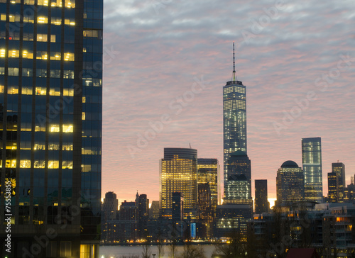 Morning New York Skyline