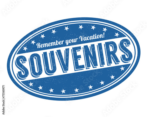 Souvenirs stamp