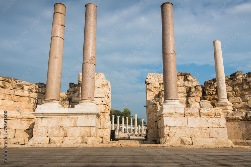 Beit She'an theater's stage