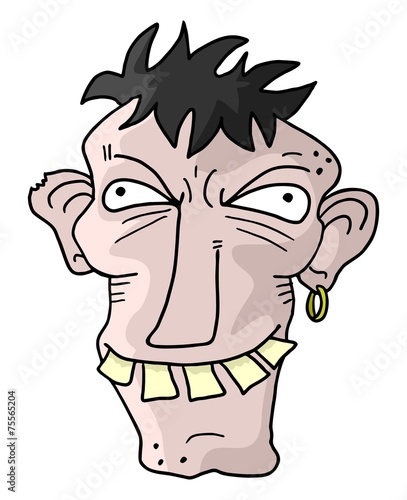 ugly man