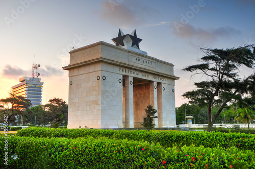 Fototapeta Independence Arch, Accra, Ghana