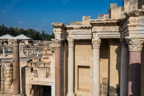 Beit She'an theater decorations