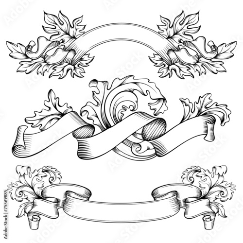 Vintage ribbons