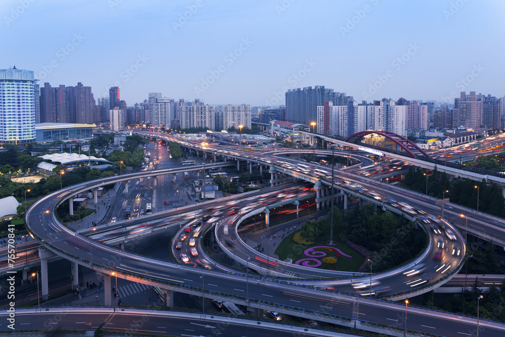 Shanghai overpass