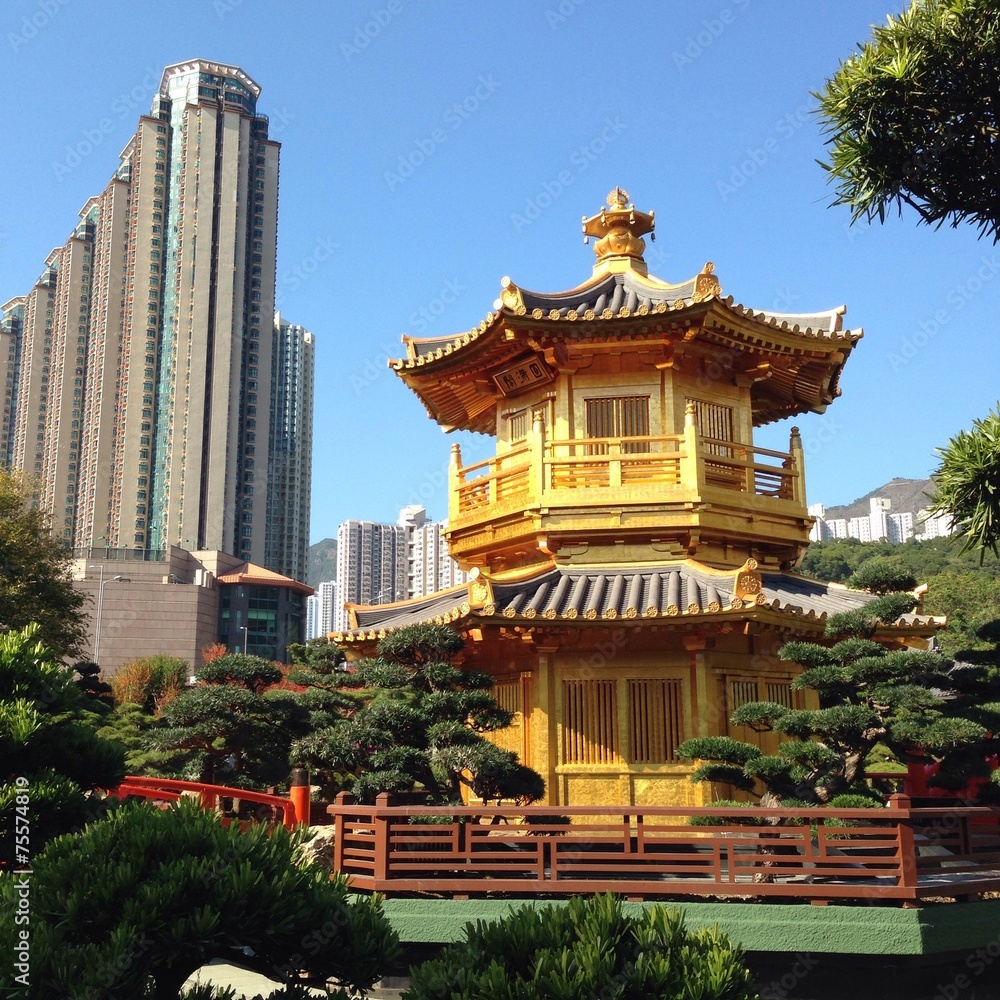 Gold pagoda 