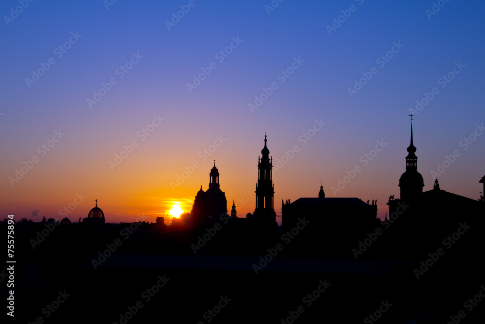 Dresden, Sunrise im Zentrum