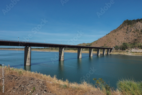 Wallpaper Mural Long Bridge above the Water Torontodigital.ca