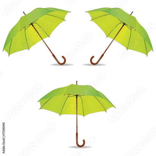 Parapluie vert