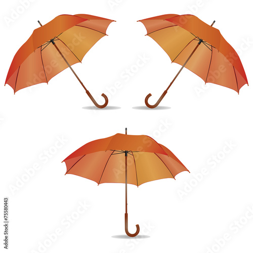 Parapluie rouge