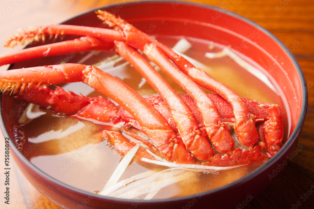 伊勢海老の味噌汁