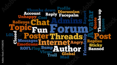 Forum word cloud