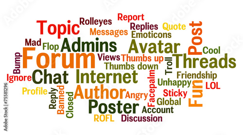 Forum word cloud