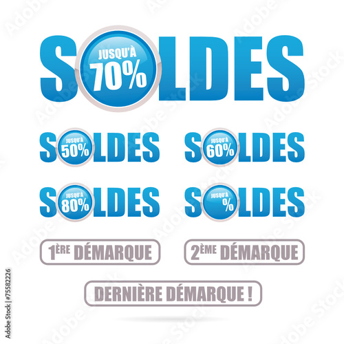 soldes bleus