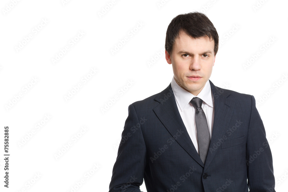 businessman isolated headshot businessman isolated headshot
