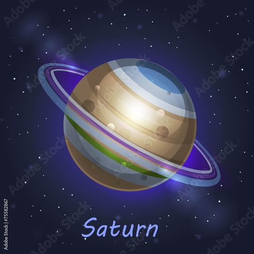 Saturn planet photo