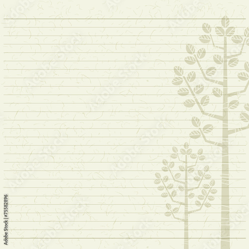 tree letter paper