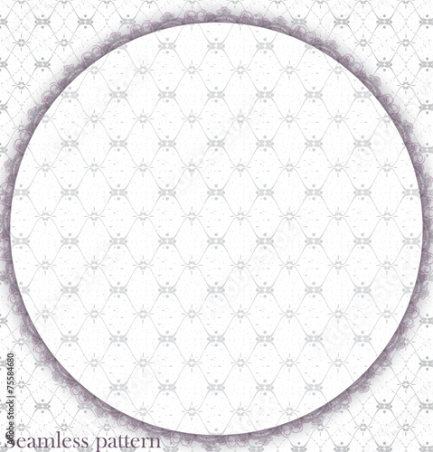 Seamless pattern in fine design