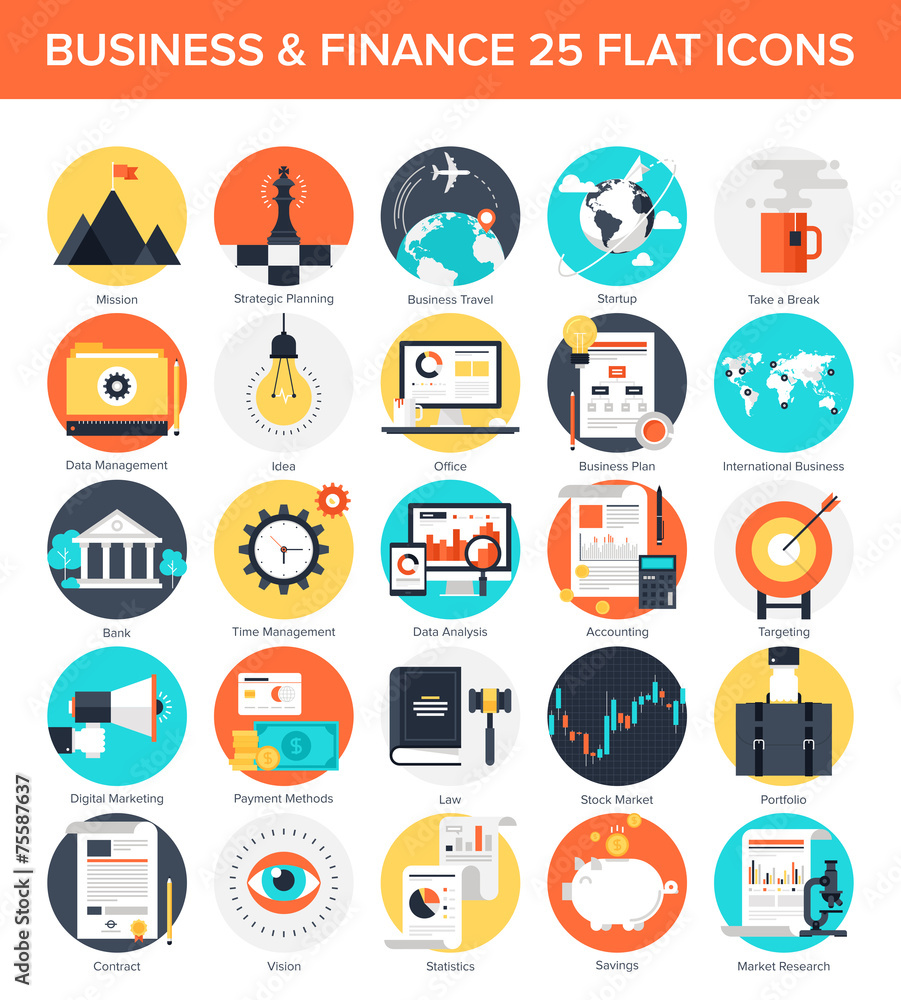 Business icons Business icons