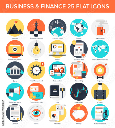 Business icons
