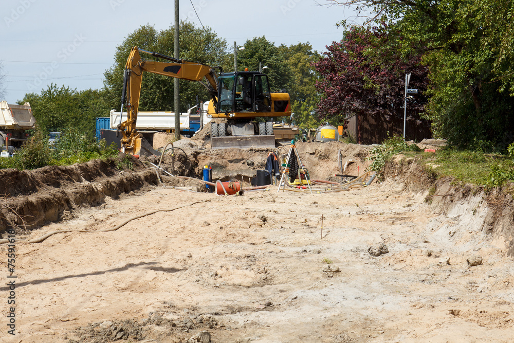 Obraz premium Roadwork