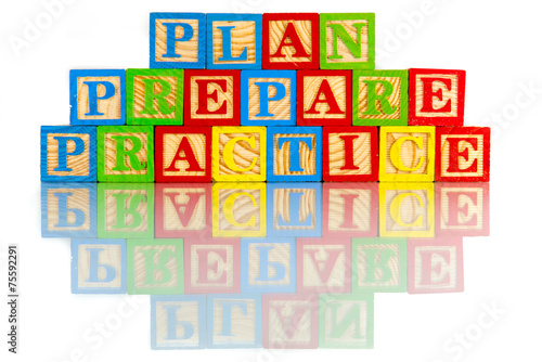 plan prepare practice