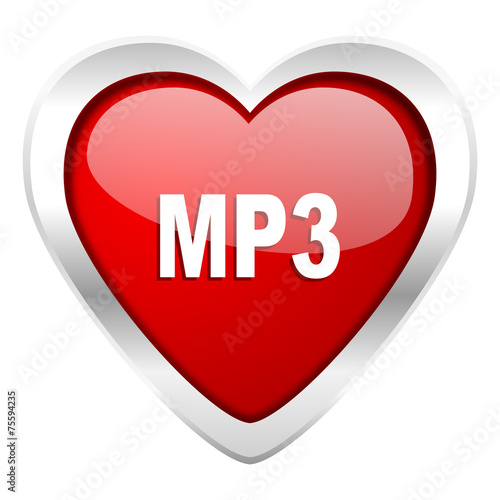 mp3 valentine icon