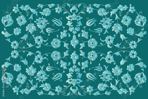 artistic ottoman pattern series fourty six
