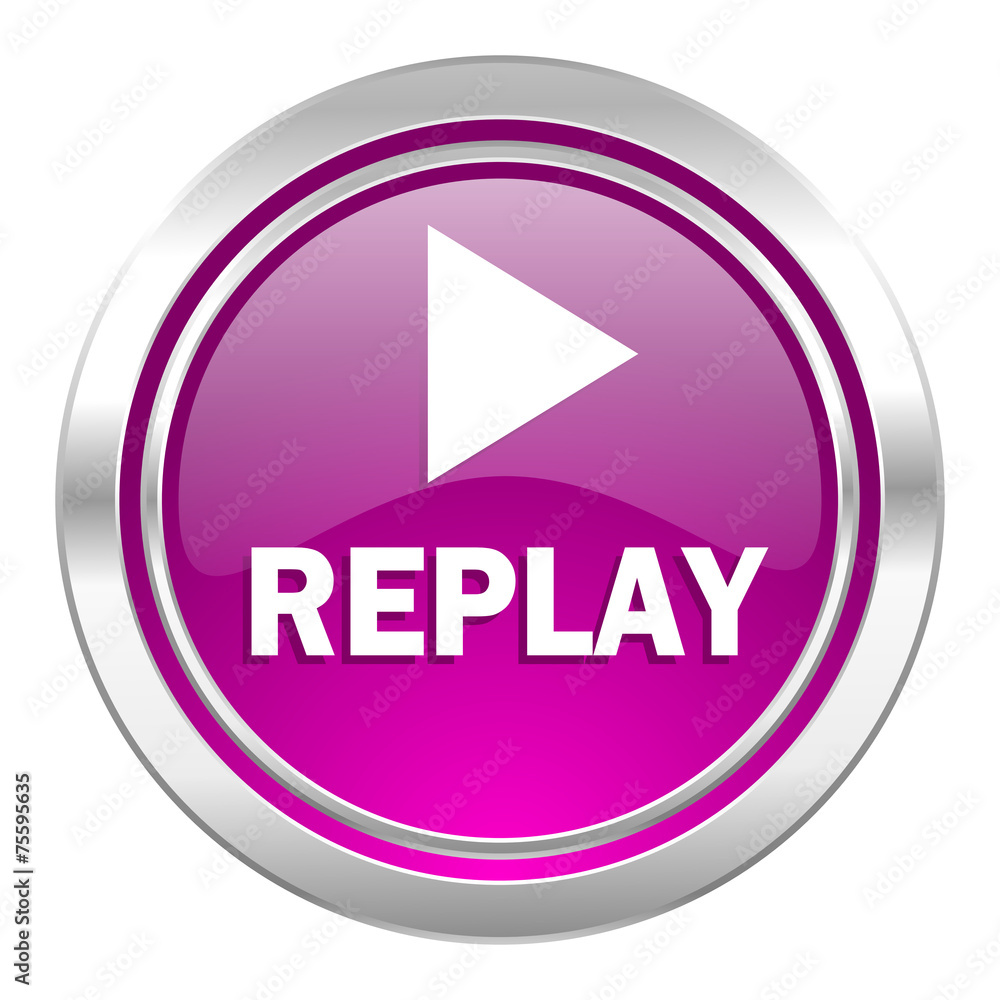 replay violet icon replay violet icon
